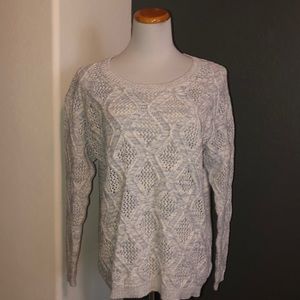 Sonoma pastel purple knit sweater M